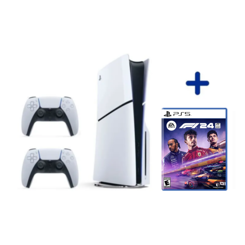 Pack PS5 Standard : Console PS5 (Modèle Slim) + EA SPORTS F1 24 Standard Edition