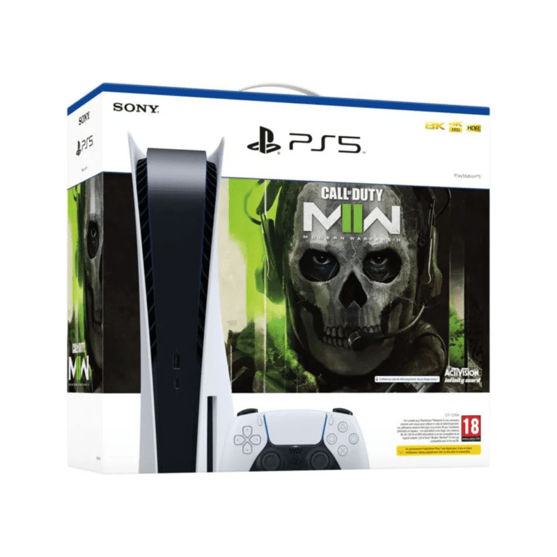 CONSOLE PS5 STANDARD + JEU CALL OF DUTY MODERN WARFARE 2